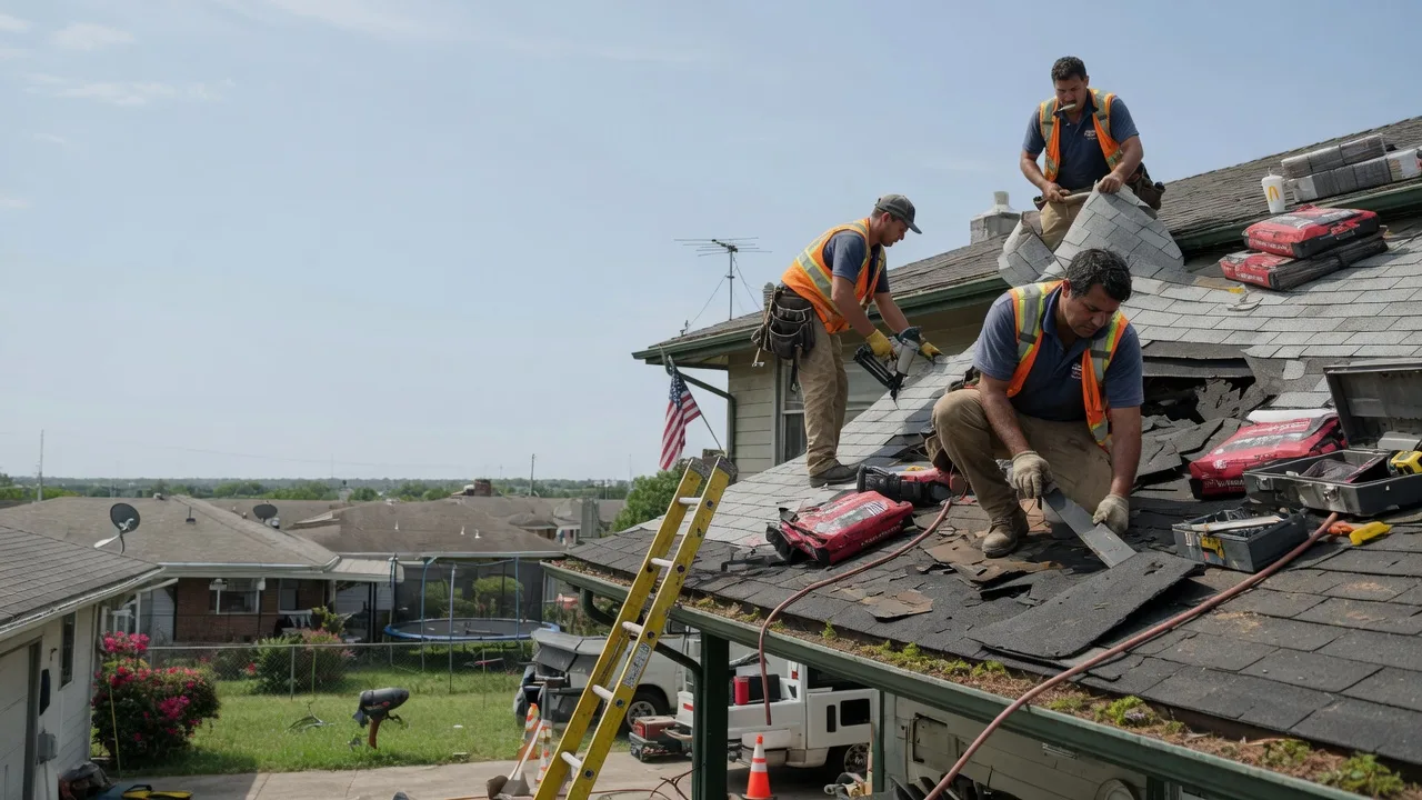 Roof Repair in Dickens, TX near me